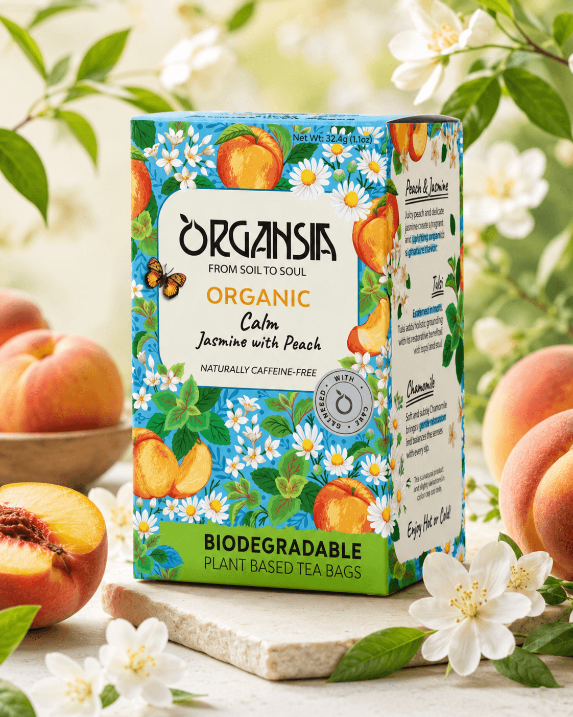 Organsia Tea classic black tea tin